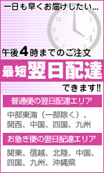 翌日お届けできます!