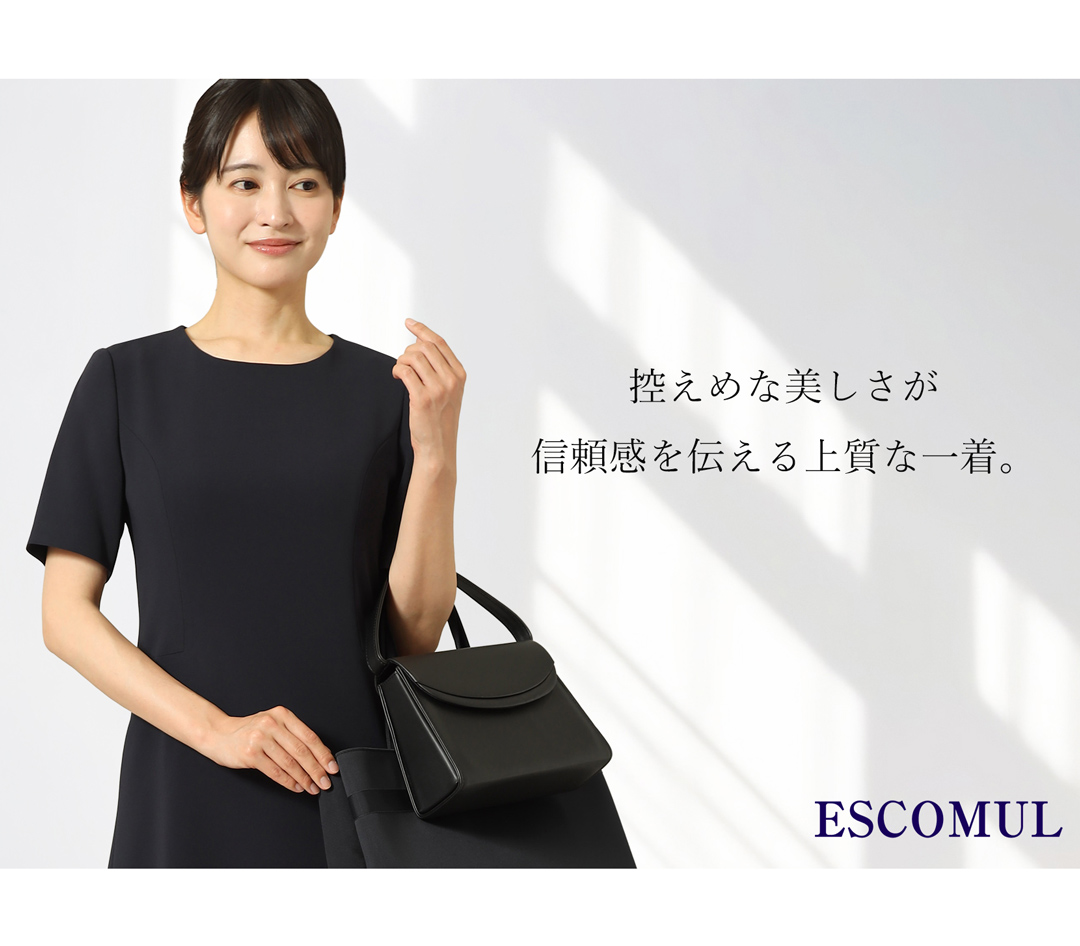 濃紺ワンピース,洗える,夏の説明会向け