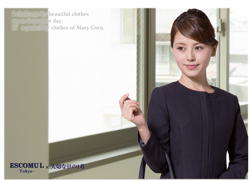 お受験,濃紺,スーツ,ママ,母,服装,面接,説明会