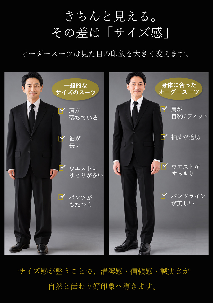 メンズオーダースーツ