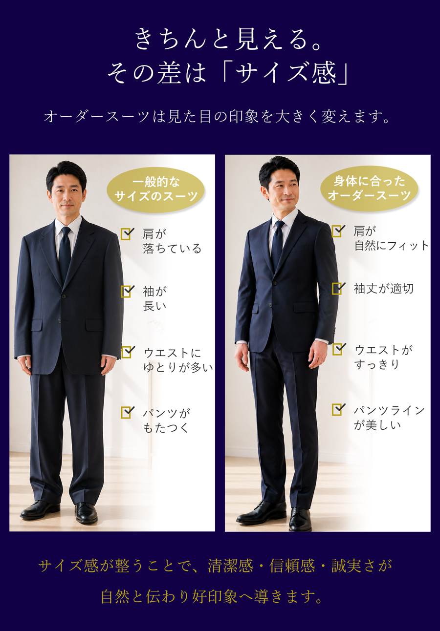 メンズオーダースーツ